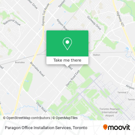 Paragon Office Installation Services map