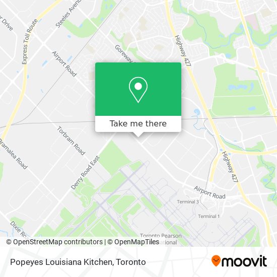 Popeyes Louisiana Kitchen map