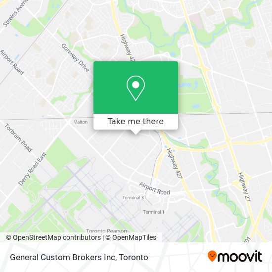 General Custom Brokers Inc map