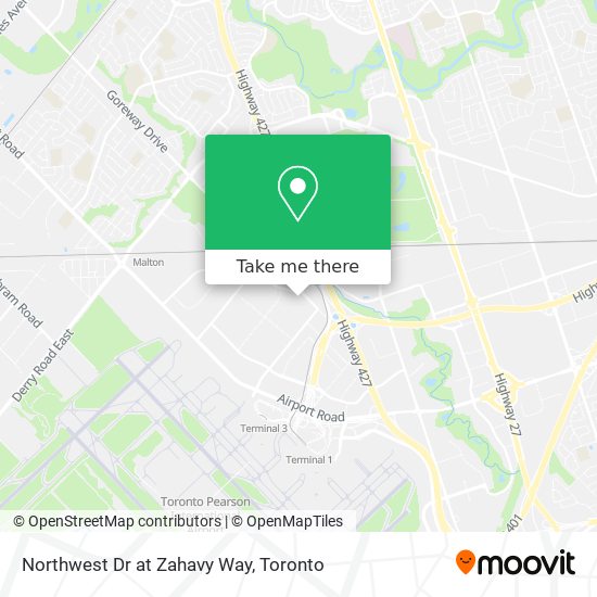 Northwest Dr at Zahavy Way map