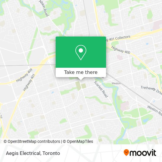 Aegis Electrical map