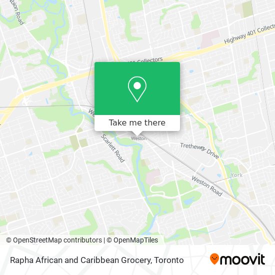 Rapha African and Caribbean Grocery map