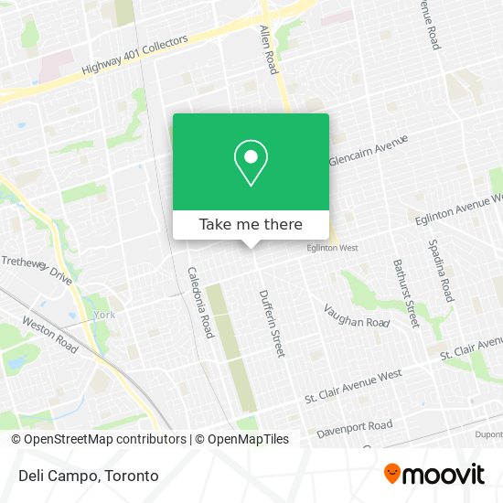 Deli Campo map