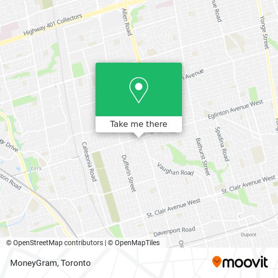 MoneyGram map