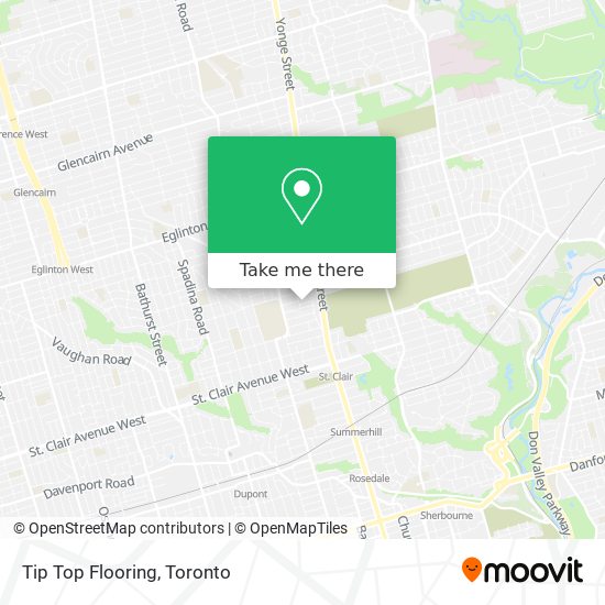 Tip Top Flooring map