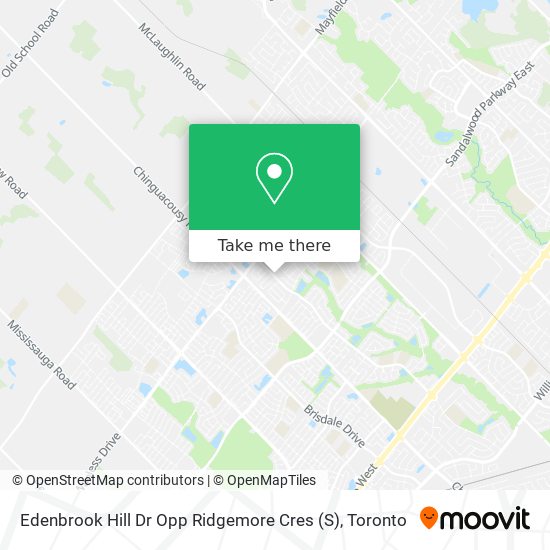 Edenbrook Hill Dr Opp Ridgemore Cres (S) map