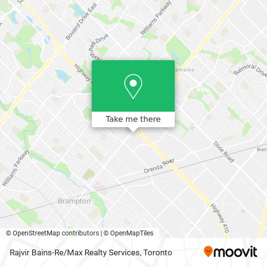 Rajvir Bains-Re / Max Realty Services map