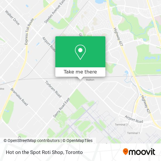 Hot on the Spot Roti Shop map