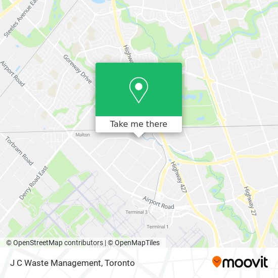 J C Waste Management map