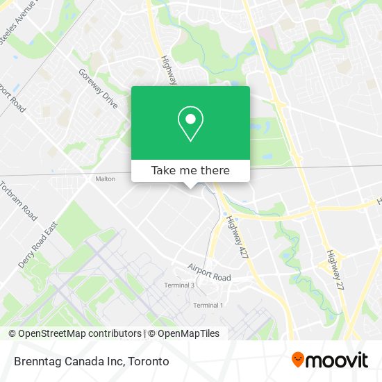 Brenntag Canada Inc map