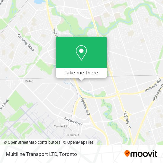 Multiline Transport LTD map