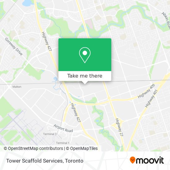 Tower Scaffold Services map