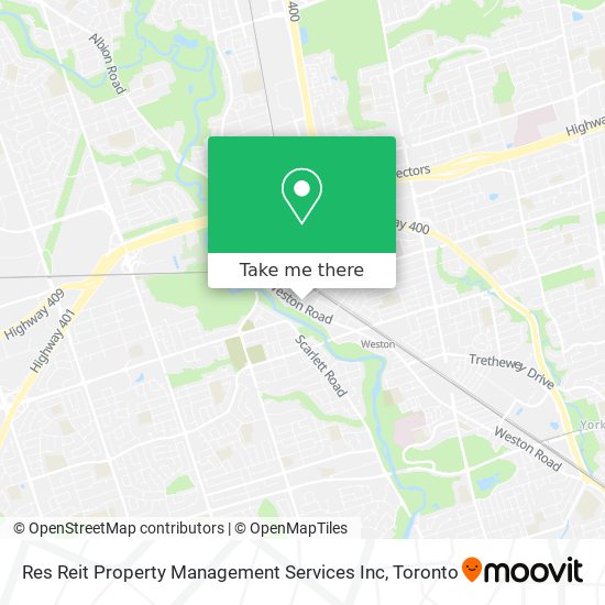 Res Reit Property Management Services Inc map