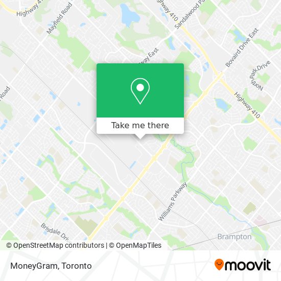 MoneyGram map