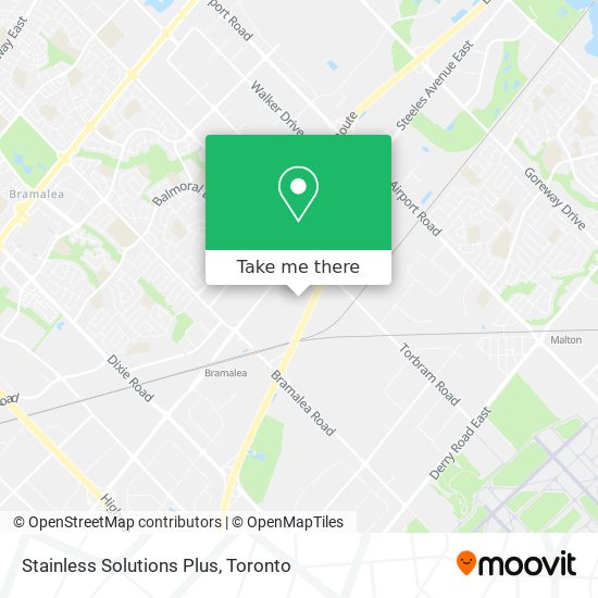 Stainless Solutions Plus map