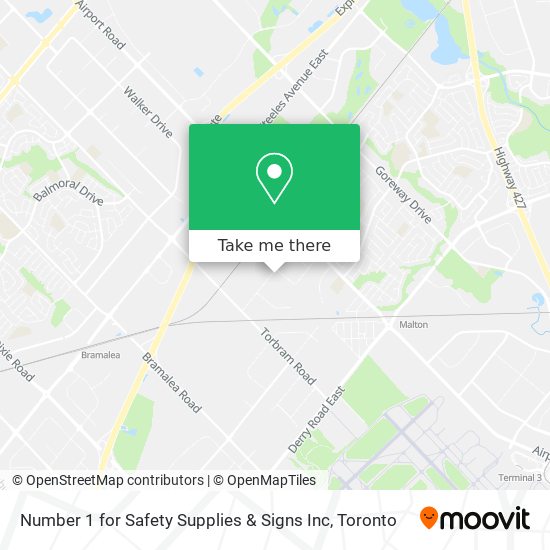 Number 1 for Safety Supplies & Signs Inc map