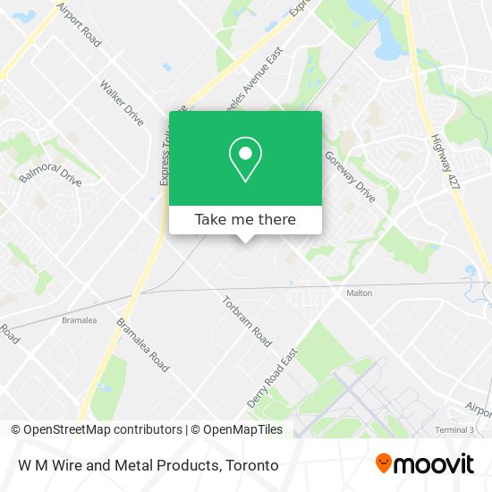 W M Wire and Metal Products map