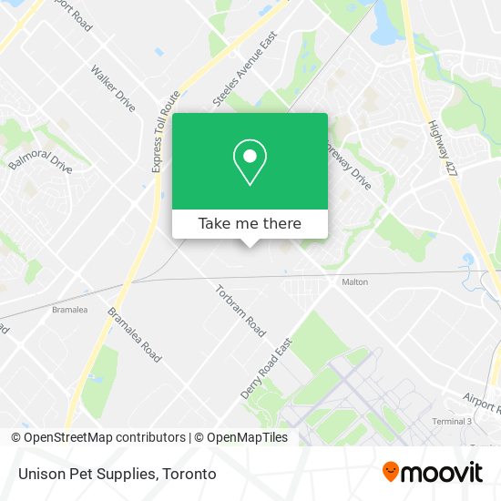 Unison Pet Supplies map