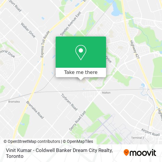 Vinit Kumar - Coldwell Banker Dream City Realty map