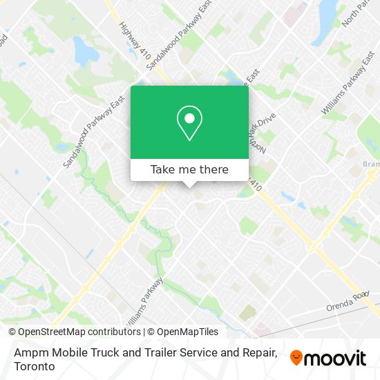 Ampm Mobile Truck and Trailer Service and Repair map