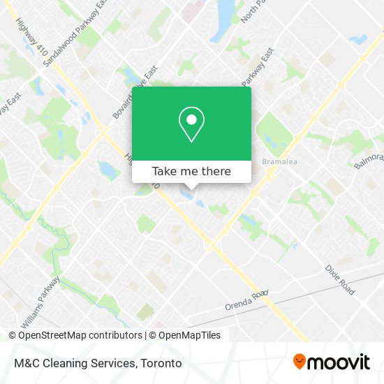M&C Cleaning Services map