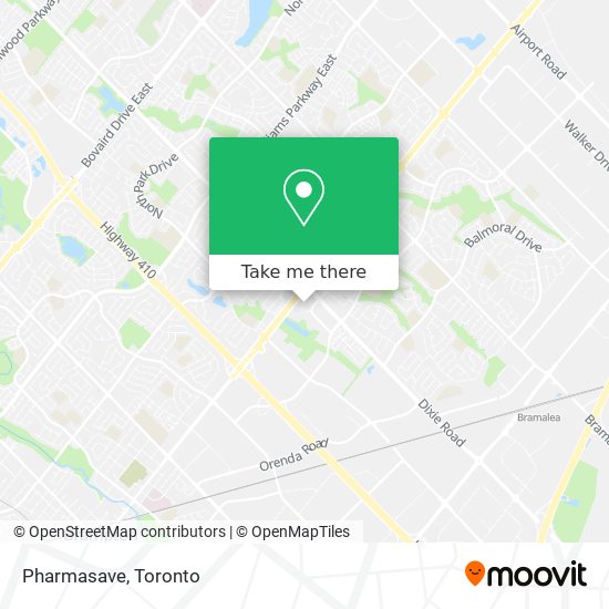 Pharmasave map