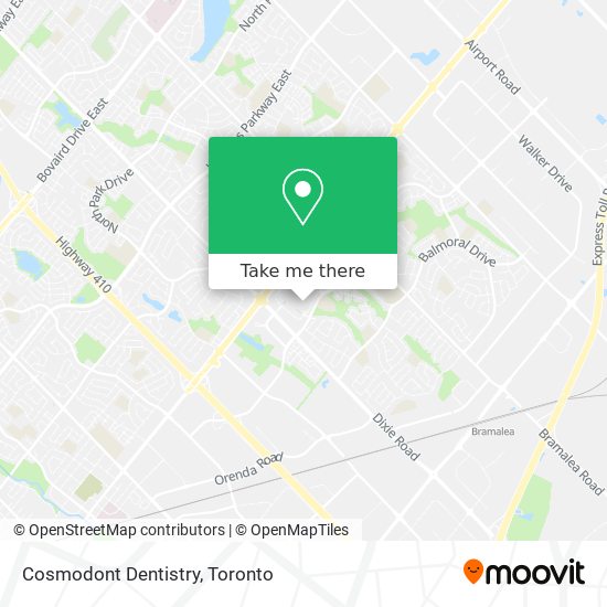 Cosmodont Dentistry map