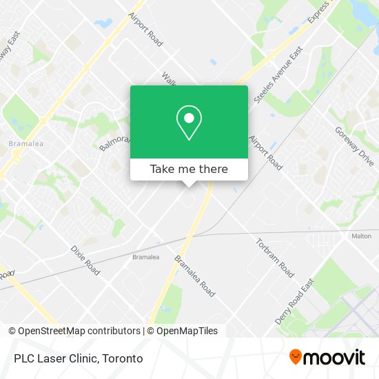 PLC Laser Clinic map