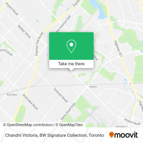 Chandni Victoria, BW Signature Collection map