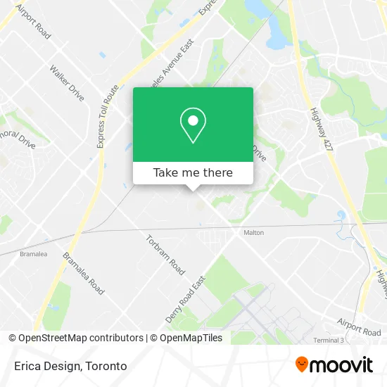 Erica Design map