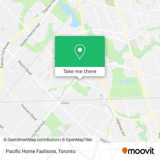 Pacific Home Fashions map