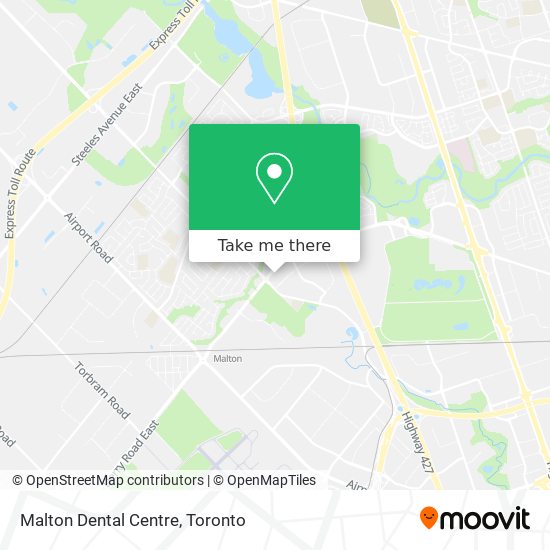 Malton Dental Centre map