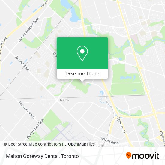 Malton Goreway Dental map