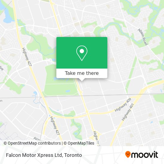 Falcon Motor Xpress Ltd map