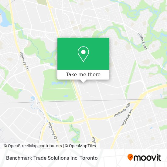 Benchmark Trade Solutions Inc map