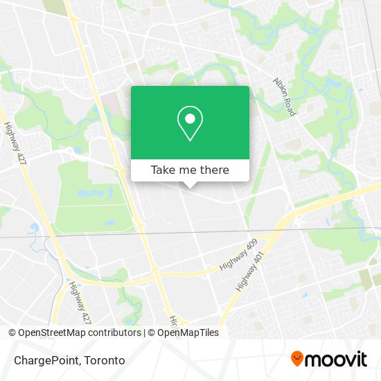 ChargePoint map