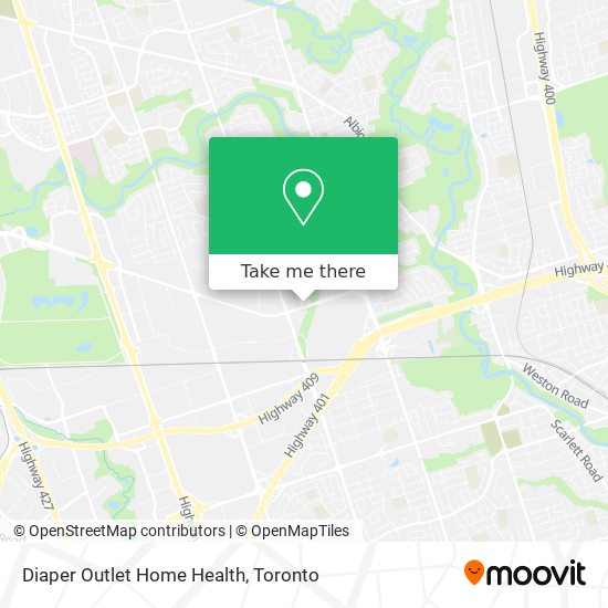 Diaper Outlet Home Health map