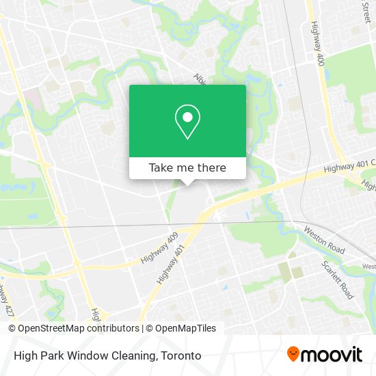 High Park Window Cleaning plan