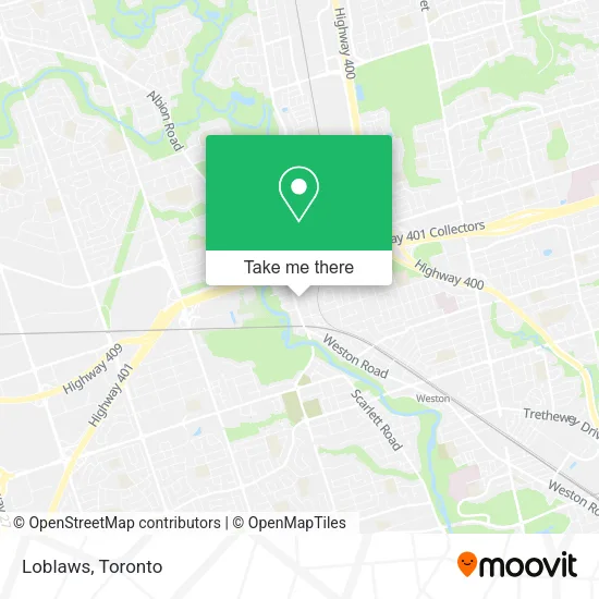 Loblaws map