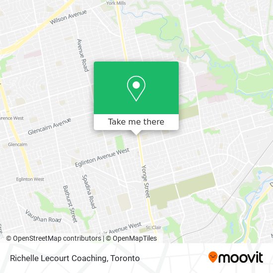 Richelle Lecourt Coaching map