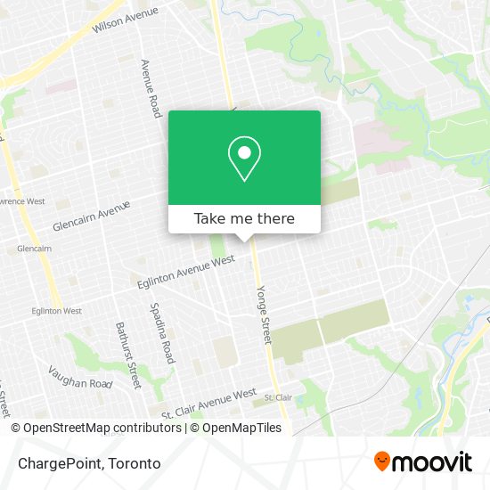 ChargePoint map