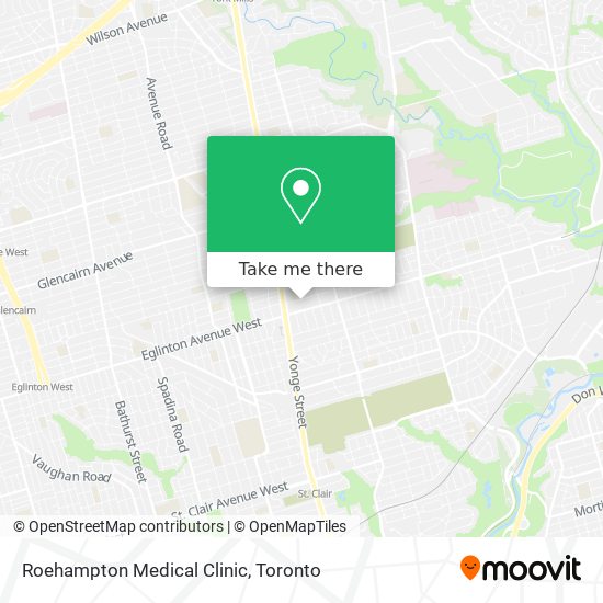 Roehampton Medical Clinic plan