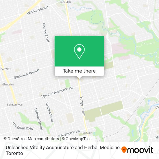 Unleashed Vitality Acupuncture and Herbal Medicine map