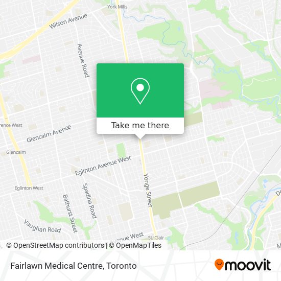 Fairlawn Medical Centre plan