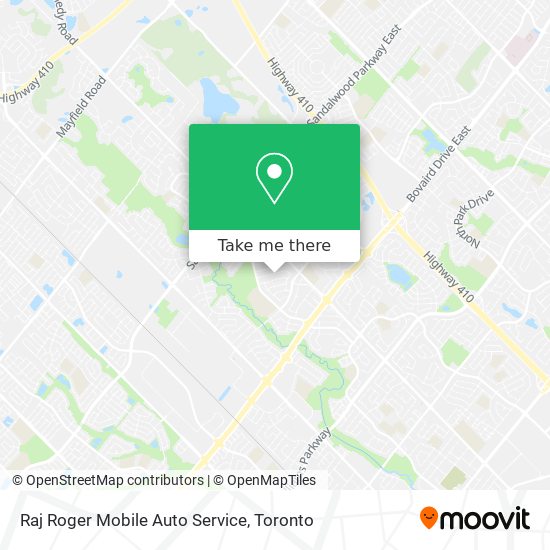 Raj Roger Mobile Auto Service map