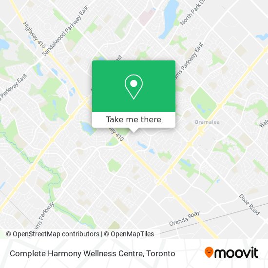 Complete Harmony Wellness Centre map
