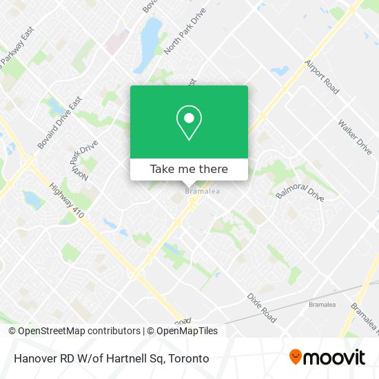 Hanover RD W/of Hartnell Sq map