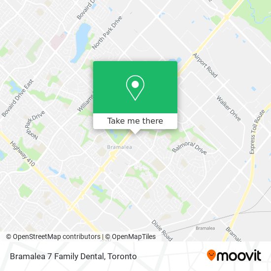 Bramalea 7 Family Dental map