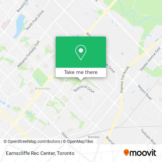 Earnscliffe Rec Center map