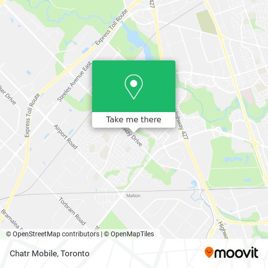 Chatr Mobile map